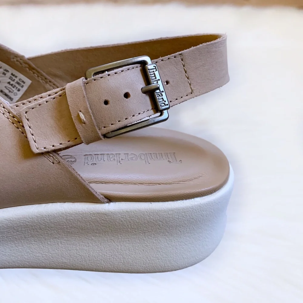 Timberland Los Angeles Wind Slingback Light Beige Sandals - Picture 2 of 8